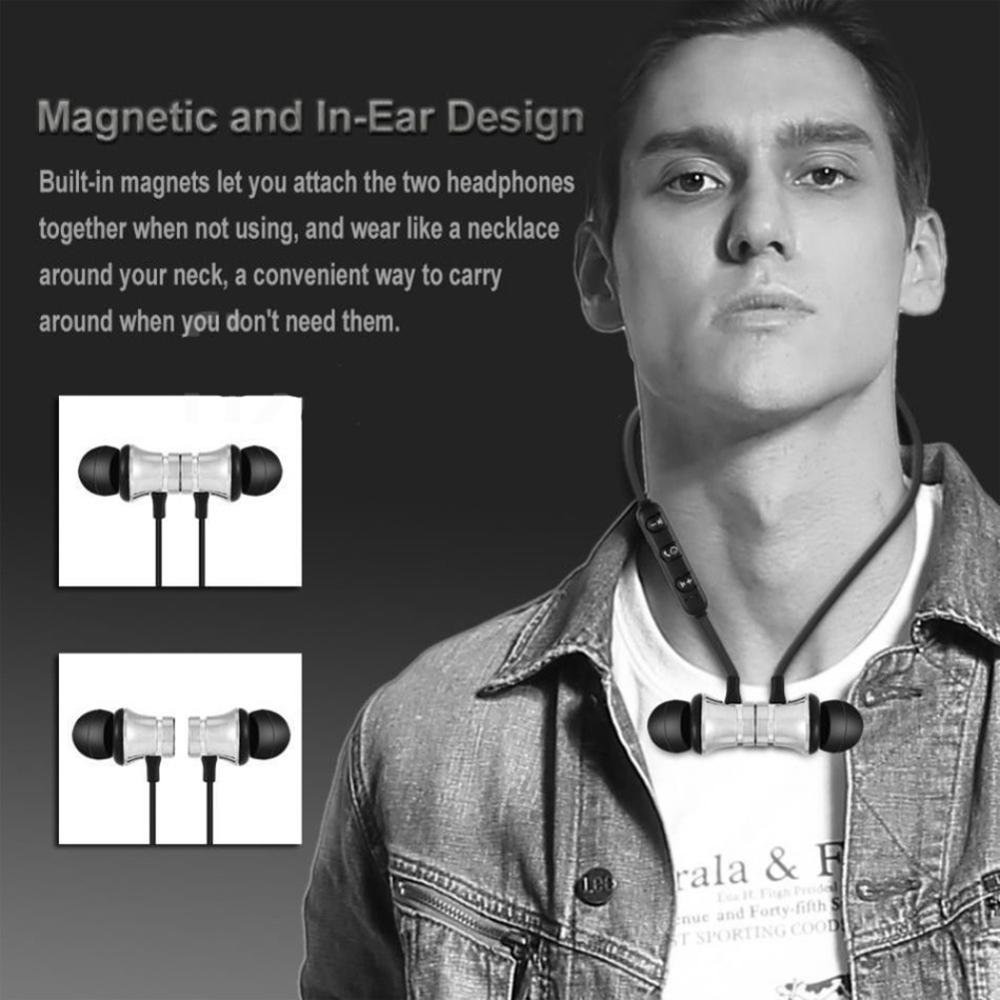 XT-11 Bluetooth 4.2 Wireless E - огляд і ціна Magnetic Neckband Sports Earphones