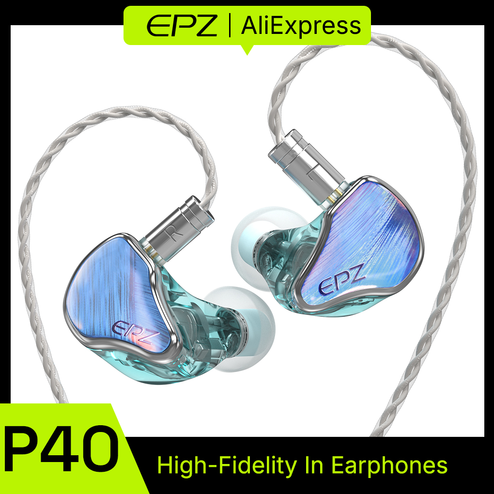EPZ P40 Hybrid IEM 2DD+Planar+ - огляд і ціна Planar Magnetic Iem Earphones