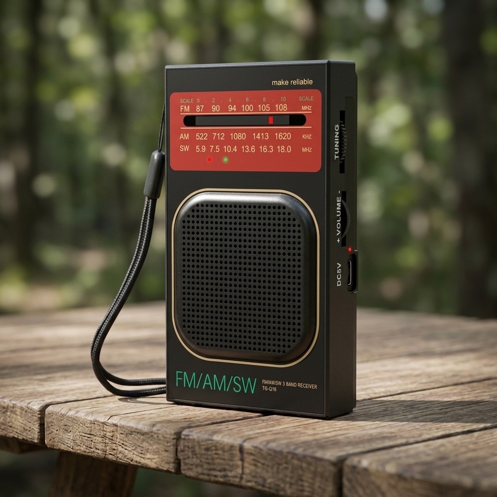 Compact Rechargeable For FM AM - огляд і ціна Headphones