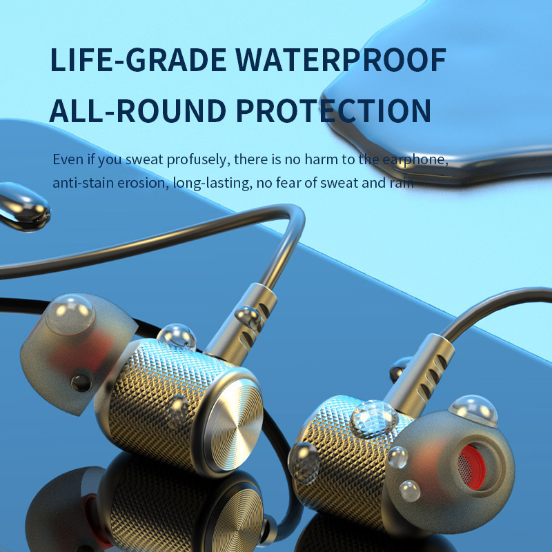 Wireless Headphones Bluetooth  - огляд і ціна Magnetic Neckband Sports Earphones