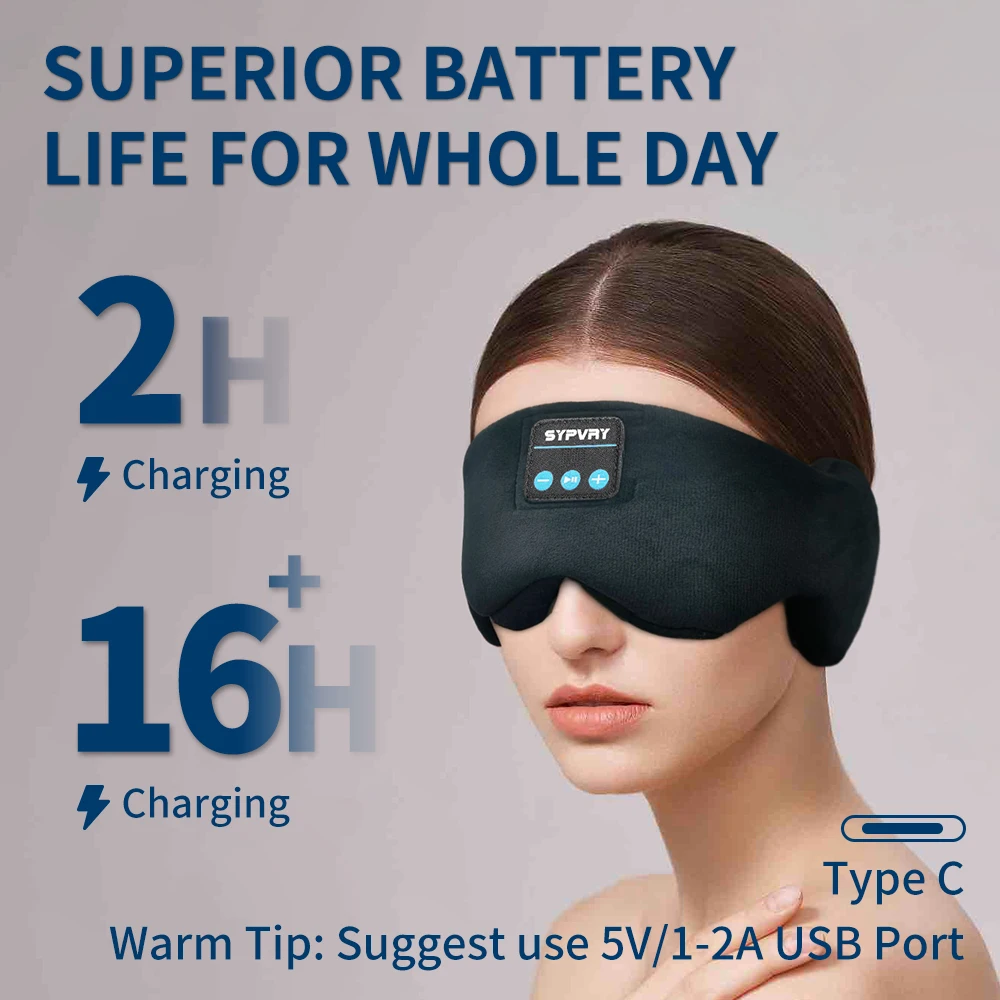 Bluetooth Eye Mask with Headph - огляд і ціна Type C Wired Earphones With Mic